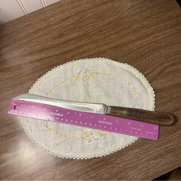 Vintage STA-Sharp 8” Filet Knife Wood Handle Stainless Steel Blade - Picture 5 of 7